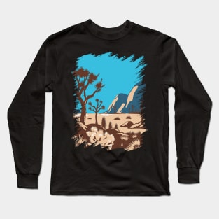 Joshua Tree National Park California Long Sleeve T-Shirt